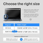 14 inch Blue Light Blocking Screen Protector Panel - Image 6