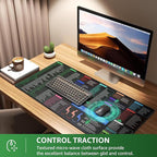KTRIO Excel Shortcuts Mousepad Desk Mat, Superior Micro-Weave Cloth - Image 6