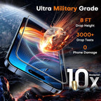 TOCOL for iPhone 14 Pro Max Privacy Screen Protector Tempered Glass Full - Image 3