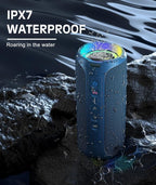Ortizan Bluetooth Speaker, IPX7 Waterproof, Portable Speakers - Image 3
