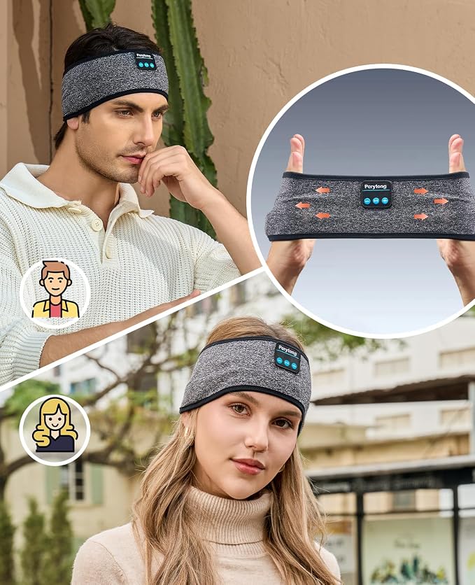Perytong Bluetooth Sleep Headphones Headband - Image 7