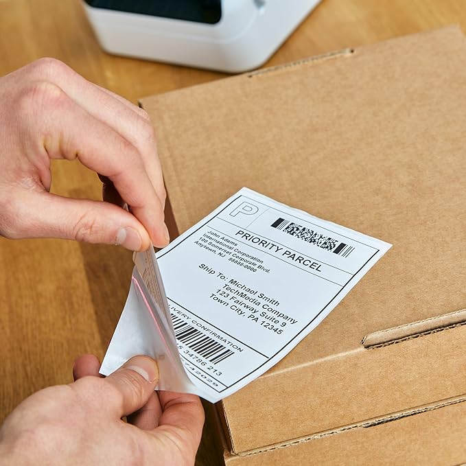 Brother QL-1100c Wide Format Label Printer, Shipping & Postage Labels 4” x 6” - Image 10