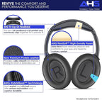 Replacement QC Ear Pad and Headband Pad Kit Cushion. Compatible - Image 2