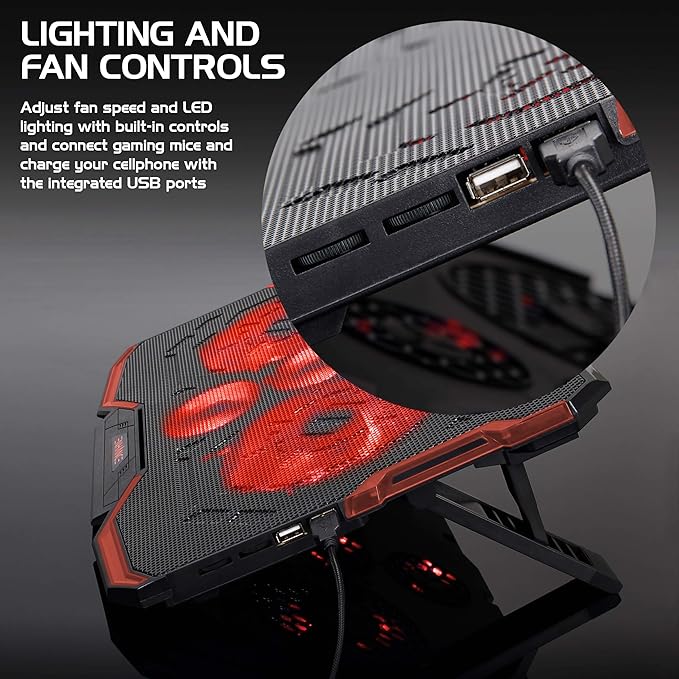 ENHANCE Cryogen Gaming Laptop Cooling Pad - Image 5