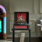 Arkrocket x Elvis Bluetooth Protable Record Player 3-Speed Bluetooth Input and - Image 5
