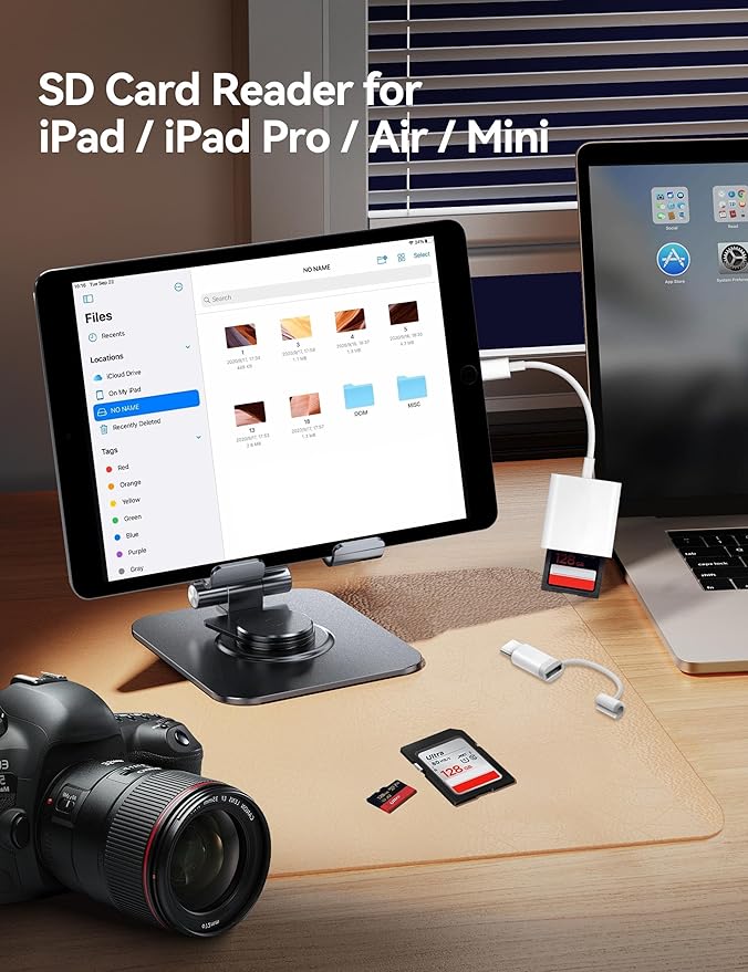 BnmxTek SD Card Reader for iPhone, SD Card Adapter - Image 3