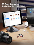 BnmxTek SD Card Reader for iPhone, SD Card Adapter - Image 3