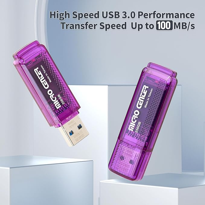 INLAND Micro Center Super Speed 256GB 2-Pack Ultra Flash Drive USB 3.0/USB3.1 - Image 2