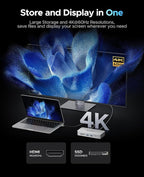ORICO 2 TB External SSD Docking Station, SSD Expansion + Hub Extension - Image 5