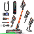 Fieety Cordless Vacuum Cleaner, 600W/50KPa/65Min Runtime Stick Vacuum by Fieety
