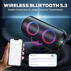 BUGANI Luster Bluetooth Speakers, Portable Wireless Stereo Speaker - Image 7