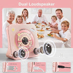 Gueray CD Player Portable Bluetooth Desktop CD Player - Image 4