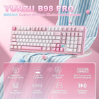 YUNZII B98 PRO QMK/VIA Wireless Mechanical Gaming Keyboard, 96% Layout - Image 2