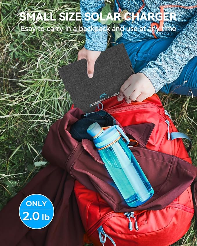 Ecosonique 30W Portable Solar Charger Foldable Solar Panels - Image 7