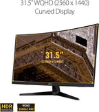 ASUS TUF Gaming 32" 1440P HDR Curved Monitor - Image 3