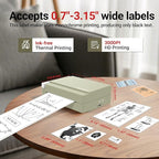 ORGBRO Sticker Printer Machine, X3 Mini Printer Print Pods Portable Thermal - Image 2