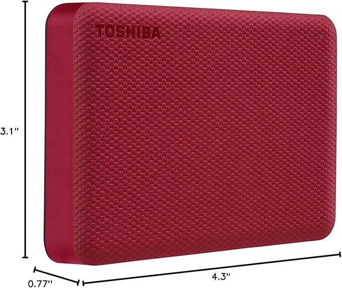 Toshiba Canvio Advance 4TB Portable External Hard Drive USB 3.0 - Image 8