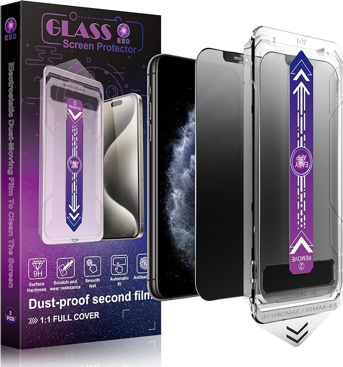 2 Pack Matte Privacy Screen Protector by SHANG+PIN+JIA