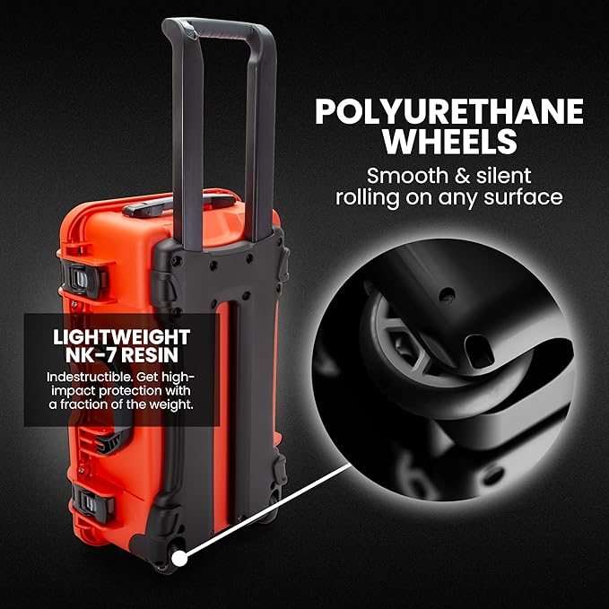 NANUK Wheeled Series 935 Lightweight NK-7 Resin Waterproof Protective Case - Image 2