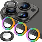 AGVEE 3+3 6 Pack for iPhone 14 Pro 6.1" / 14 Pro Max 6.7" Camera Lens Cover by AGVEE