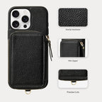 ZVE Wallet Case for iPhone 15 Pro, Phone Case - Image 5