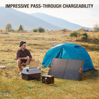 Portable Power Station 500W, 519Wh Outdoor Solar Generator Backup Battery Pack - Image 3