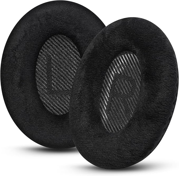 Soft Velour Ear Pads, Replacement Ear Pads by Joghaw
