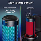 TONOR Gaming Microphone Set, USB Condenser Mic - Image 5
