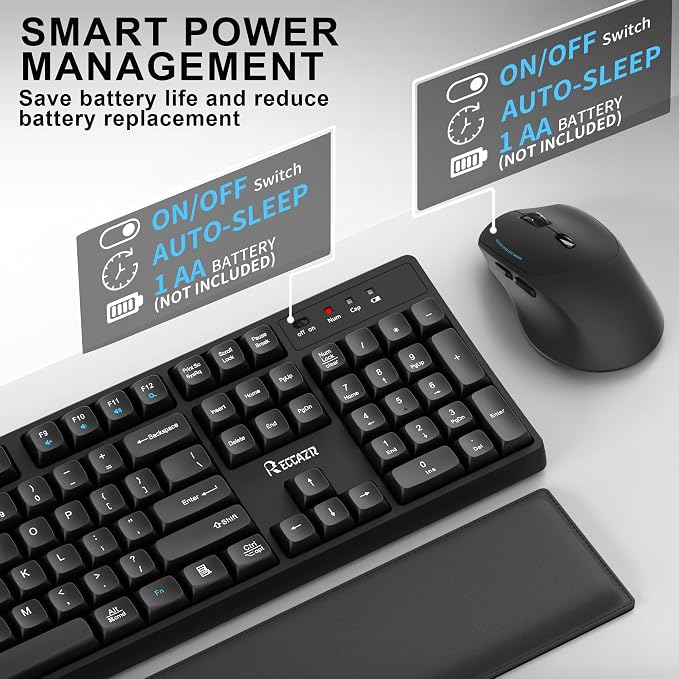 Wireless Keyboard and Mouse Combo - Image 5