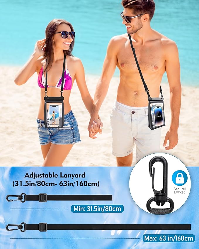 Large Waterproof Phone Pouch, Floating Dry Bag - Image 5