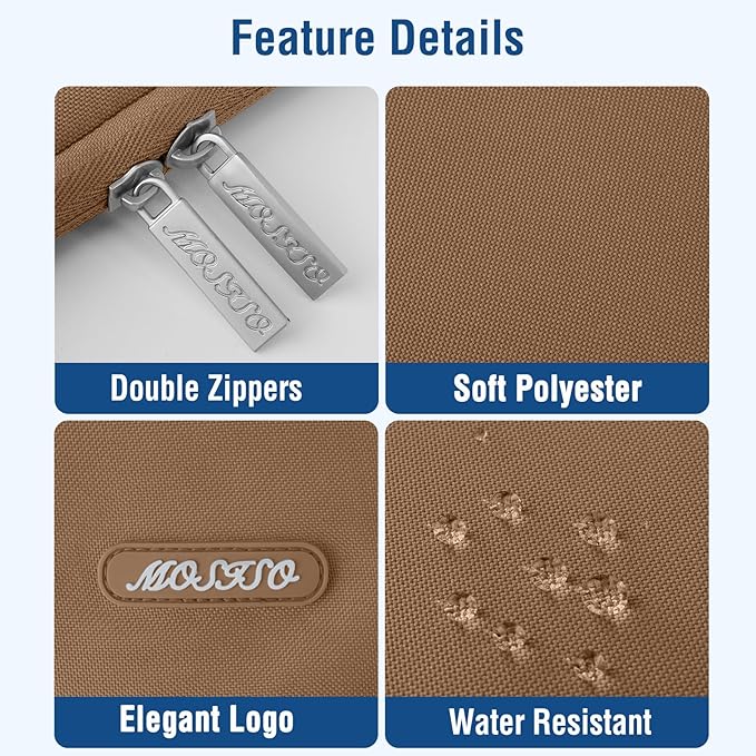 MOSISO Laptop Case 13.3 inch, 13-13.3 inch Laptop Sleeve Compatible - Image 5