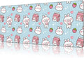 Mouse Pad Large Milk Box with Rabbit Non-Slip Gaming Desk Mat with Stitched by NIYLYNSYN