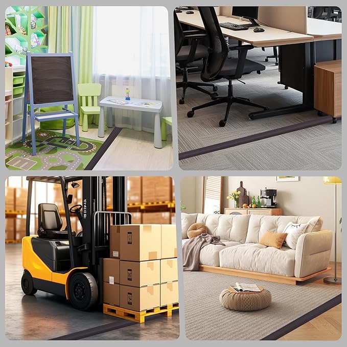 Floor Cord Cover for Wires on Floor Self Adhesive Cord Hider Floor Cable - Image 5