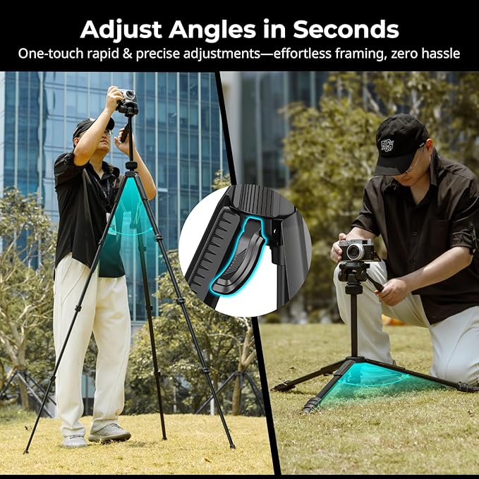 SmallRig 71" Camera Tripod Stand AP-21, Travel Tripod - Image 3