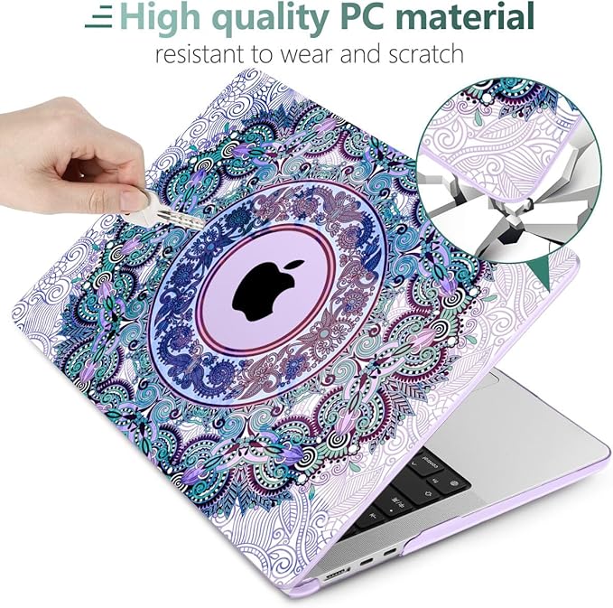 TWOLSKOO Compatible with M4 MacBook Air 15 inch Case 2025-2023 Released Model - Image 4