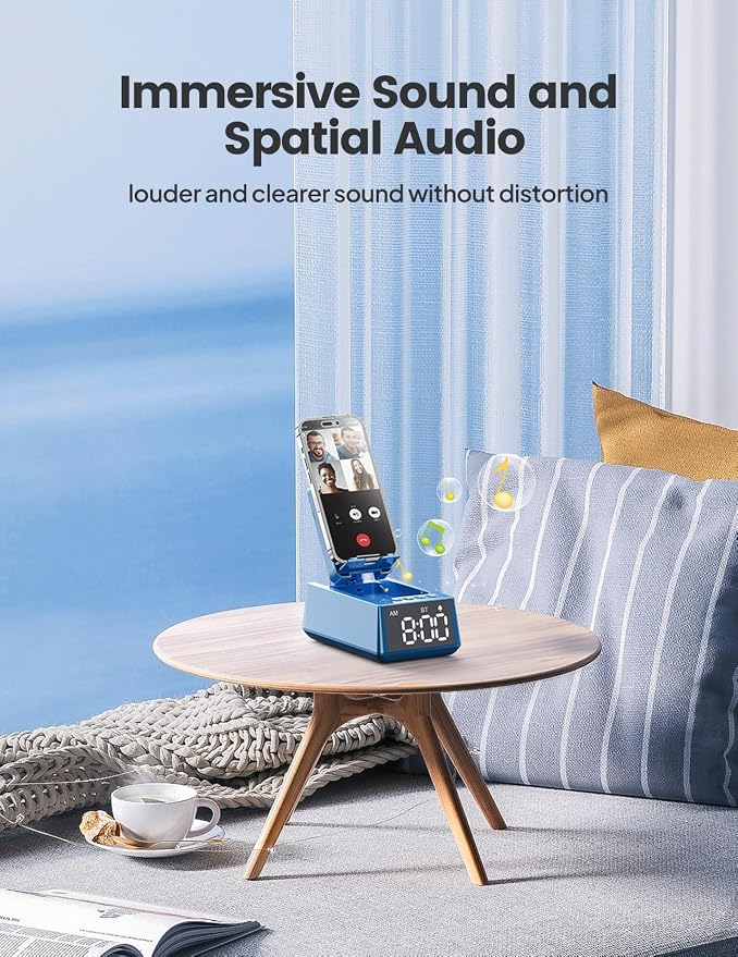 Birthday Gifts for Men Women, Cell Phone Stand Bluetooth Speaker - Image 6
