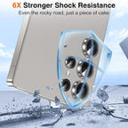 YWXTW S25 Ultra Camera Lens Cover, 9H Tempered Glass Upgraded Metal Edging - Image 3