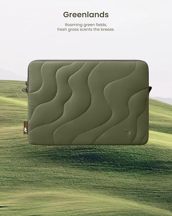 tomtoc 360 Protective Puffy Laptop Sleeve - Image 3