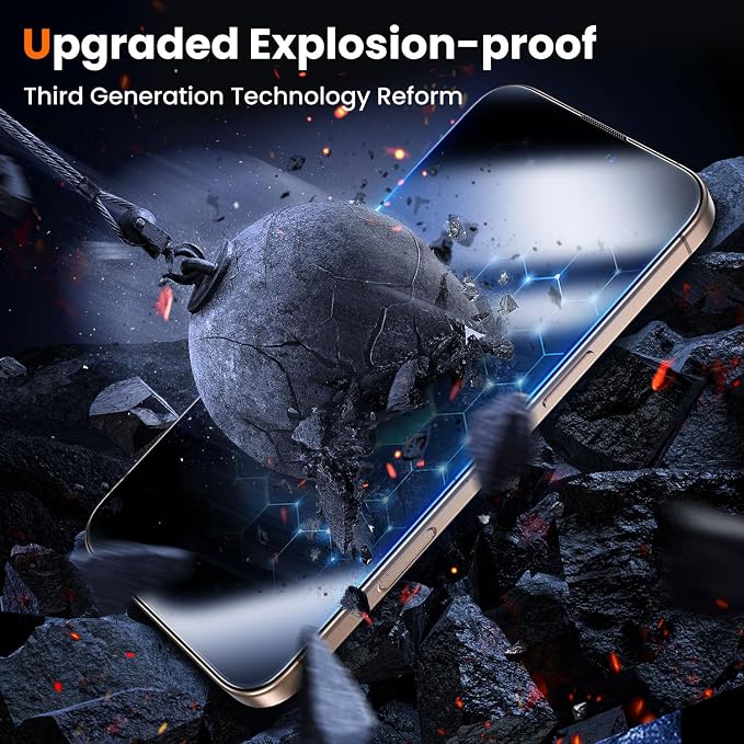 UniqueMe for iPhone 16 Pro Screen Protector - Image 4