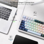 Redragon K686 PRO 98 Keys Wireless Gasket RGB Gaming Keyboard, 3-Mode Win/Mac - Image 5