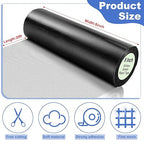 Extra Wide 8 inch x 20 ft Window Screen Tape Mesh Repair Strong Adhesive - Image 4