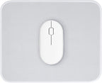 White Mouse Pad, Nice and Cute Mouse Pad, Splash-Proof Textured 10.2 x 8.2Inch by ZYAOTWQZ