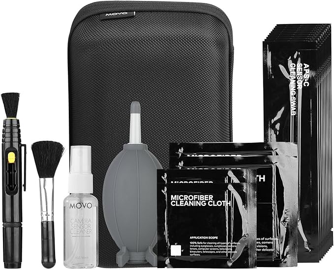 Movo Deluxe Essentials DSLR Camera Cleaning Kit by Movo