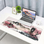 Watercolor Japanese Large Gaming Mouse Pad, Mouse Pad Gaming 31.5 x 11.8 in - Image 8