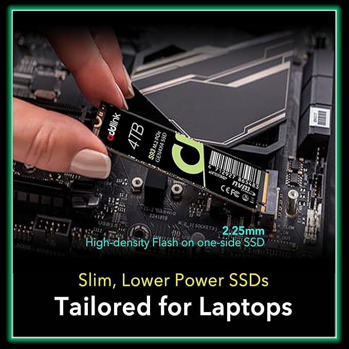 Addlink S93 4TB PCIe 4.0 M.2 Gen 4 Memory Expansion SSD, Internal Solid State - Image 5