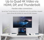 Kensington SD5900T DisplayLink Docking Station Thunderbolt 4, Quad 4K - Image 2