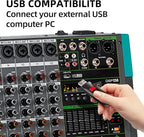 Depusheng PA12 Professional Audio Mixer Sound Board Console Desk System - Image 6