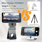 Phone Tripod Stand, Aluminum Alloy Mini Tripod Compatible - Image 6