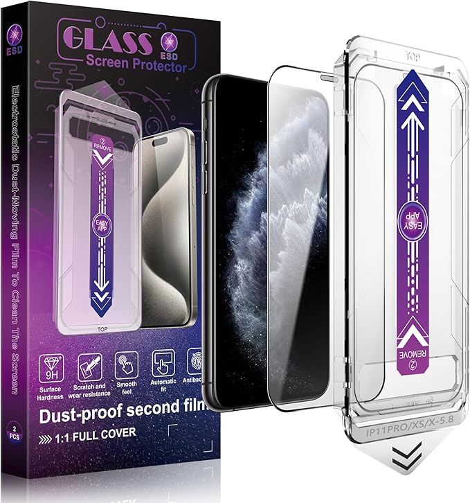 2 Pack Screen Protector Tempered Glass by SHANG+PIN+JIA