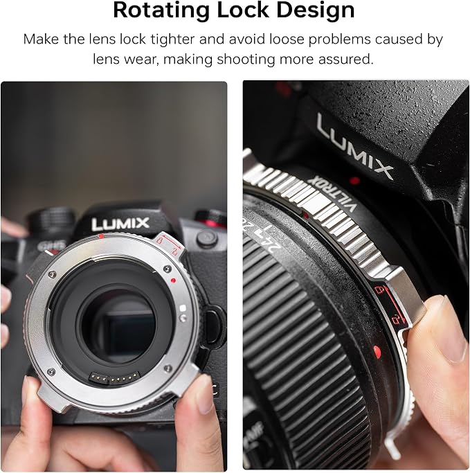VILTROX EF-M1 Pro Auto Focus Lens Adapter Lens Mount Converter - Image 7